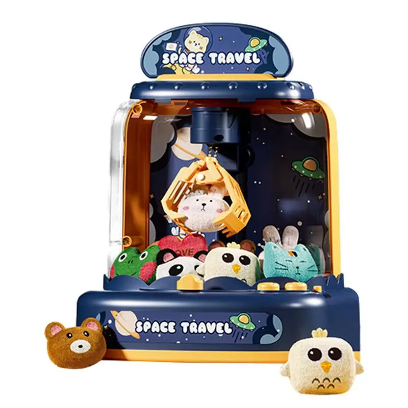 Claw Machine Toys Creative Grab Machine Game For Kids Kid DIY Toy Vending Machine Plush Toys For Boys Girls Teens Kids