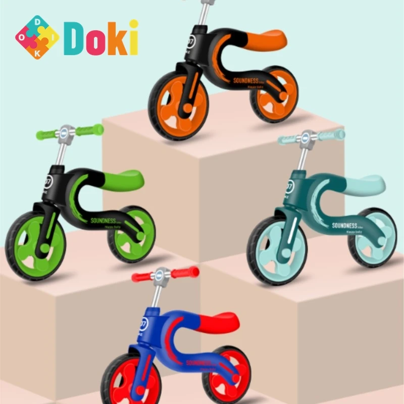 

Dokitoy Children's Balanced Riding Bike 1 To 6 Years Old Pedal Baby Scooter Roller Coaster Exercise Physical Function Hot 2024