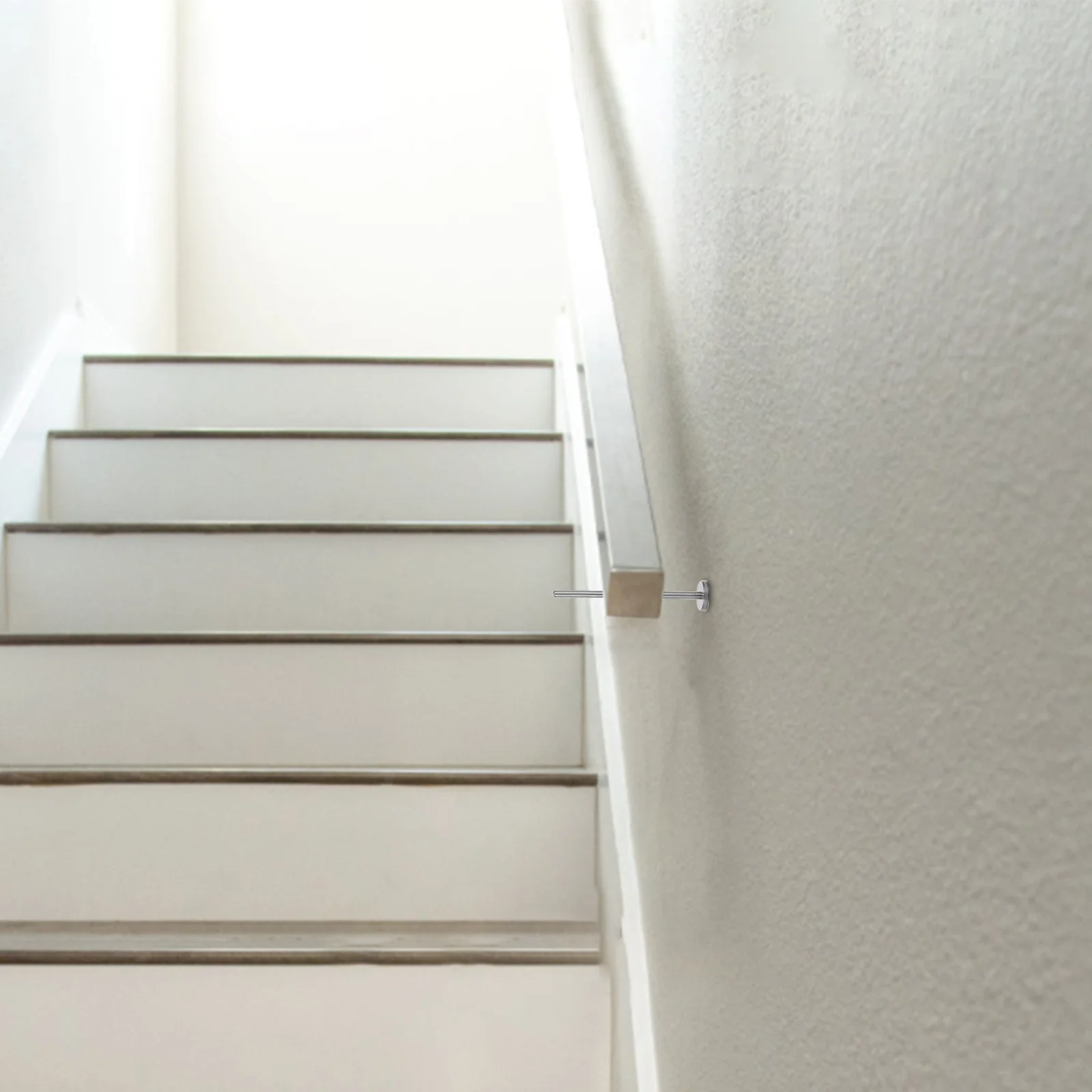 

Stainless Steel Bracket Adjustable Wall Mount Support For Stair Railing Indoor Outdoor Stair Handrail Wall Fixture