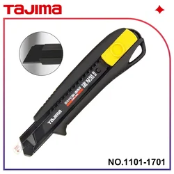 TAJIMA 18mm DRIVER Utility Knife Japanese Universal Knife with Segmented Blades with 2 Interchangeable Blades 1101-1701