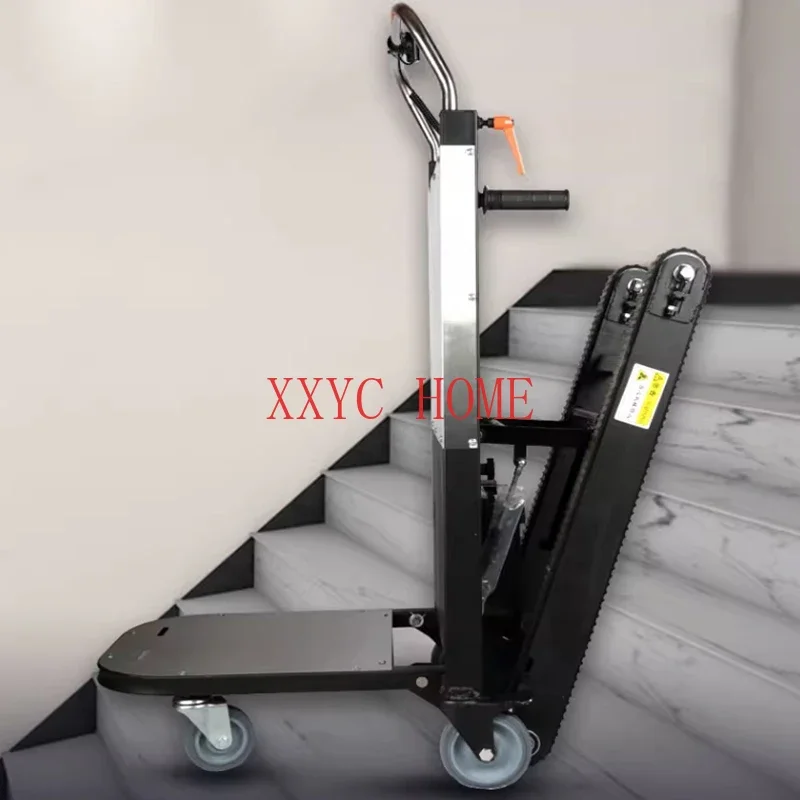 250KG Electric Stair Climbing Car Heavy up And Down Stairs Cart Folding Stair Climbing Machine