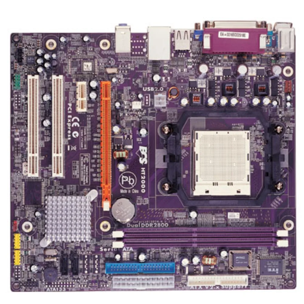 

Для ECS GeForce6100SM-M GeForce 6100SM разъем материнской платы AM2 DDR2