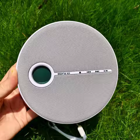 Portable Walkman Student learning machine CD Player Rechargeable Discman Speakers With USB Bluetooth Transmitting