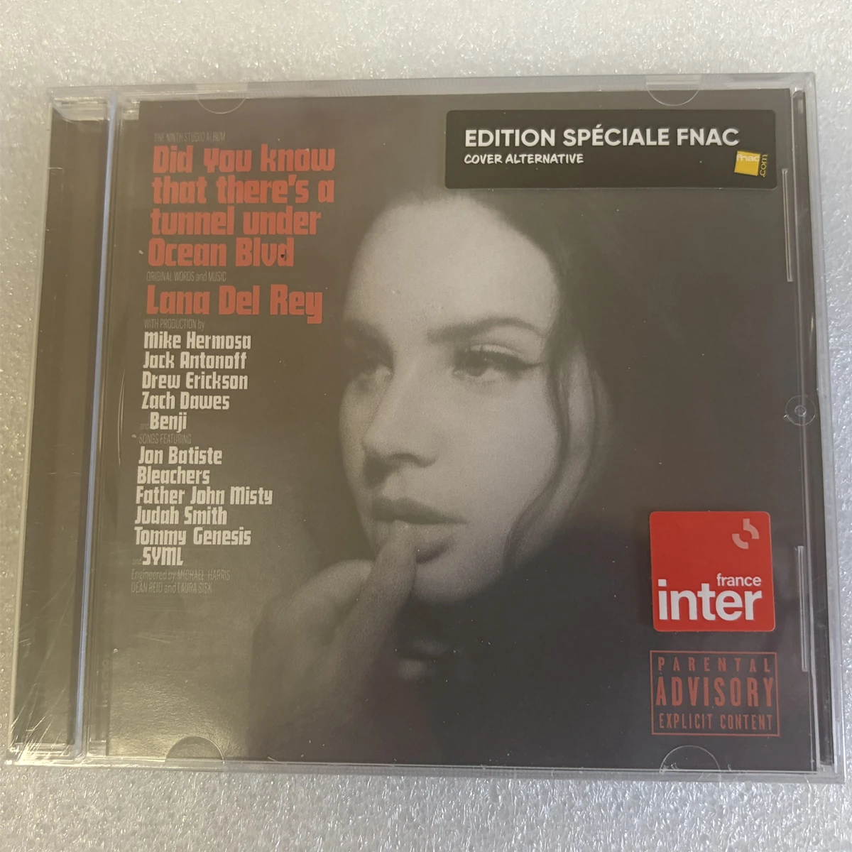 CD de música de Lana Del Rey: ¿Sabías que hay un túnel bajo Ocean Blvd? Álbum, disco de música, cosplay, Walkman, bandas sonoras, caja.