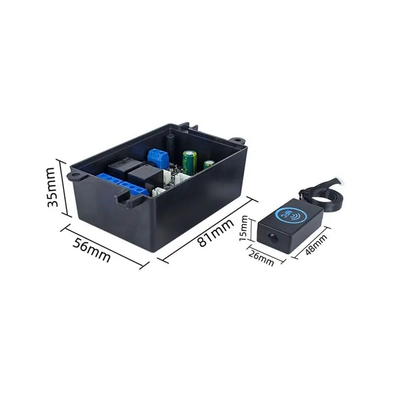 ABVO-Fingerprint Access Controller Electric Lock Control Relay Module Ic Card Induction Switch Bicycle Diy Unlock S4