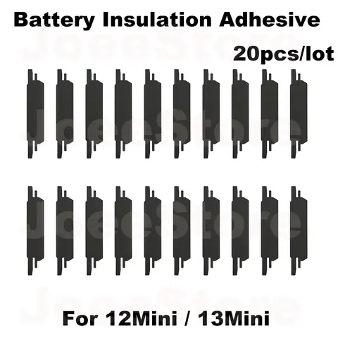 20 pezzi adesivo batteria per iPhone 11 12 13 14 Pro Max X XS XR tubo di protezione celle batteria avvolgimento adesivo isolante sostituire
