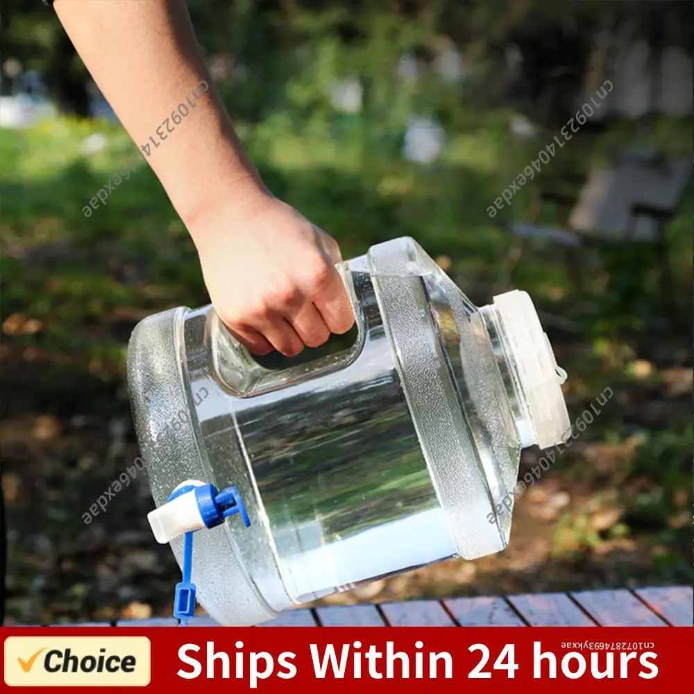 

Портативный контейнер для воды 7,5 л, многофункциональный уличный резервуар для воды, ведро для питьевой воды большой емкости для походов и автопутешествий