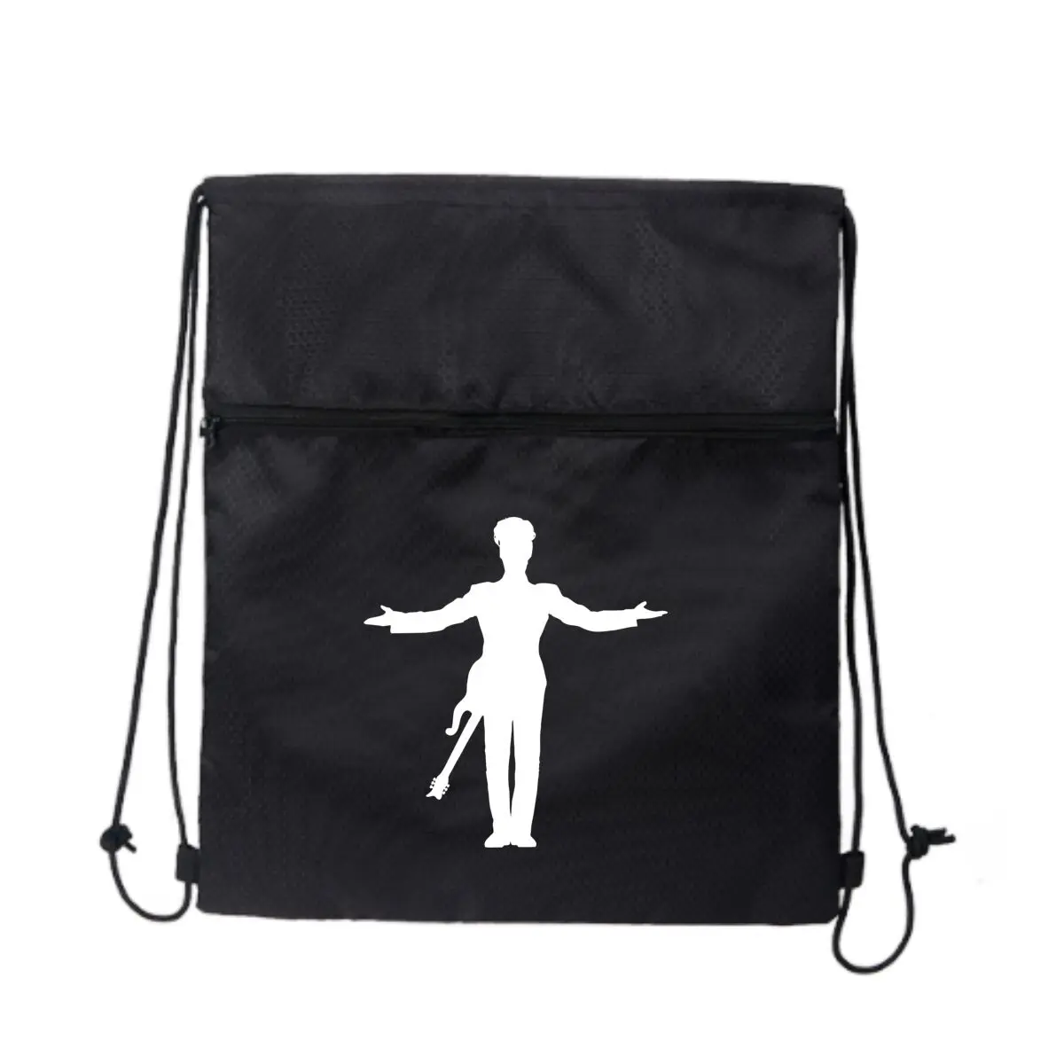 

Силуэтные истории — минималистская магия в графическом дизайне. Простой рюкзак с карманом на шнурке для занятий спортом на открытом воздухе.