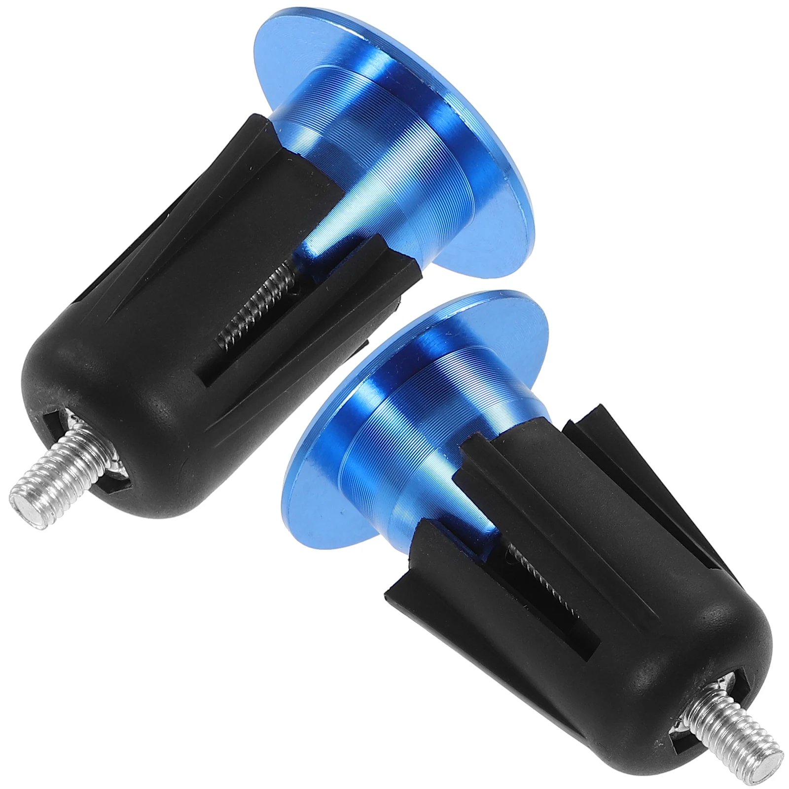 

Aluminum Alloy Handlebar End Plugs Blue Lightweight Durable Anti Shock For Mountain Folding Road Bike Cycling Accessories Bar