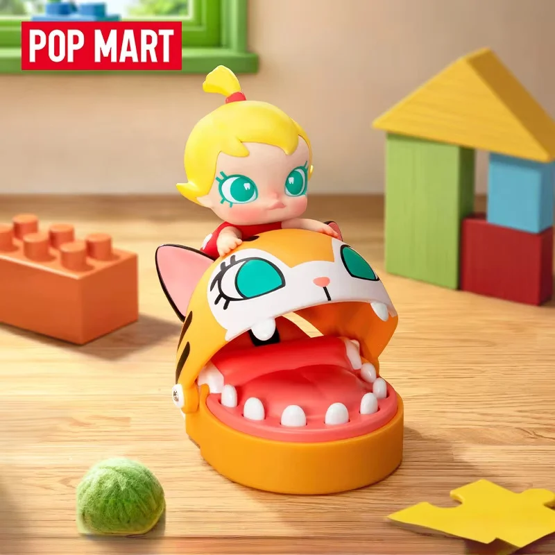 

2026 POP MART Baby Molly And Big Eared Cat’s Mischief Series Action Figure Fahsion Model Ornament Toy Mystery Box Birthday Gifts