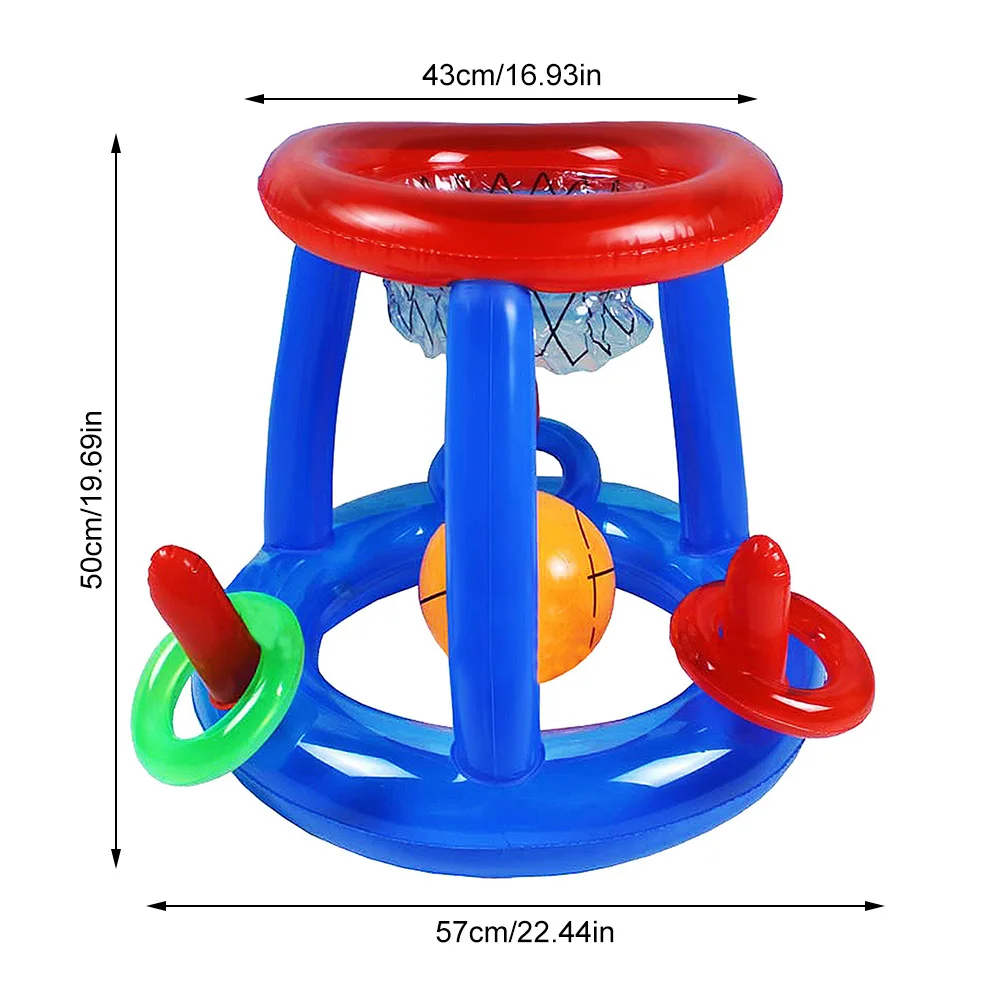 ห่วงเป่าลมสำหรับโยนของเล่นสำหรับเด็กเล่นเกมสระว่ายน้ำกลางแจ้งชายหาดสนุกเล่นสนุกเล่นน้ำในฤดูร้อน