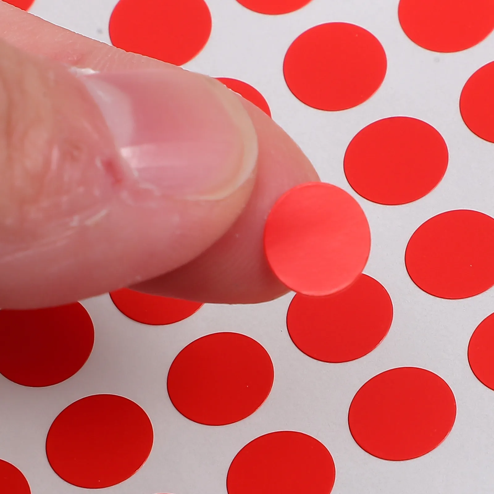10Sheets Colored Dot Stickers Blank Round Label Stickers for Color Coding Sorting Sealing Envelopes Jars Bottles Notebooks Paper