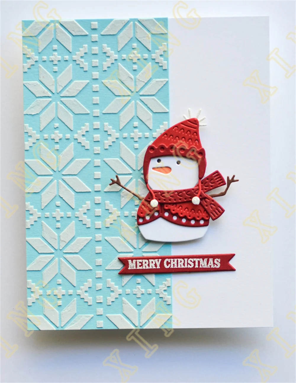 Happy Holidays Christmas Nordic Stockings Metal Cutting Dies Scrapbooking Paper Making for DIY Cuts Crafts Embossing Template