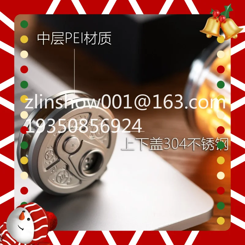 Revolver dice ratchet ding coin hand plate decompression toy tide play EDC decompression artifact