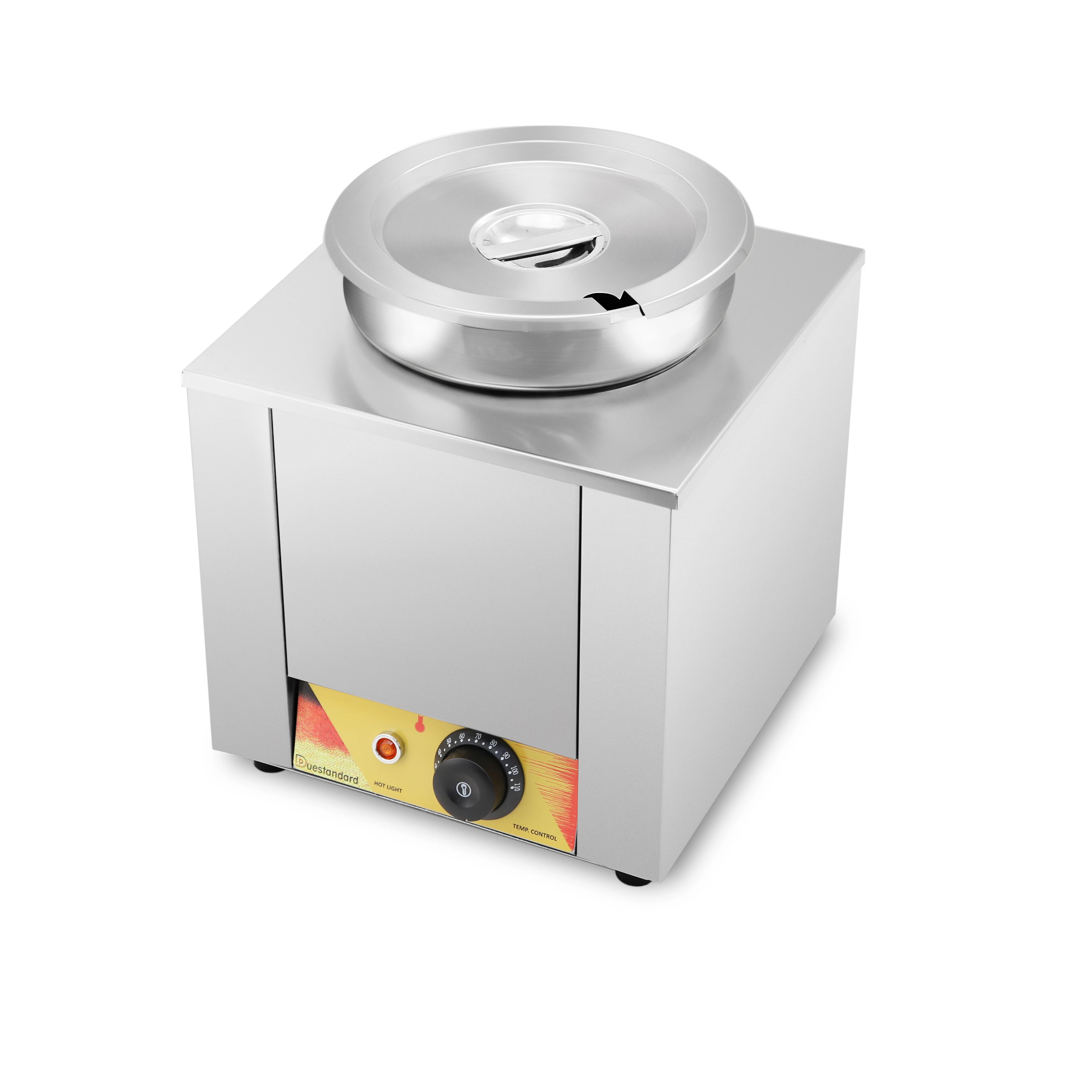 

Commercial Single 7L Round Pot Restaurant Soup Warmer New Condition