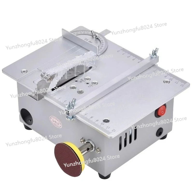 

Multifunction Mini Table Saw Precision Woodworking Electric Bench Saw DIY Acrylic PCB Desktop Cutting Machine