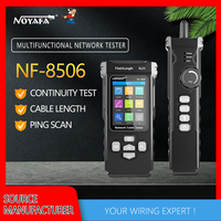 NOYAFA NF-8506 Multifunction Cable Tester Support Ethernet  IP Scan Ping Poe Test Wire Continuity Test Measure Length tool