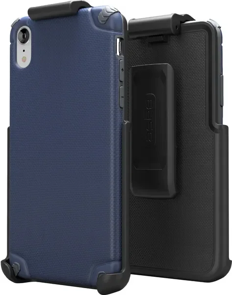 Rugged Armor PRO TECH iPhone XR Case with Holster – Dual-Layer Shockproof Design Featuring Raised Bezels Screen Camera Protectio