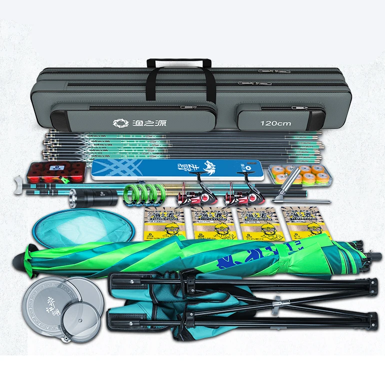 Bolsa de pesca plegable Oxford – Almacenaje para cañas y carretes - imagen 3
