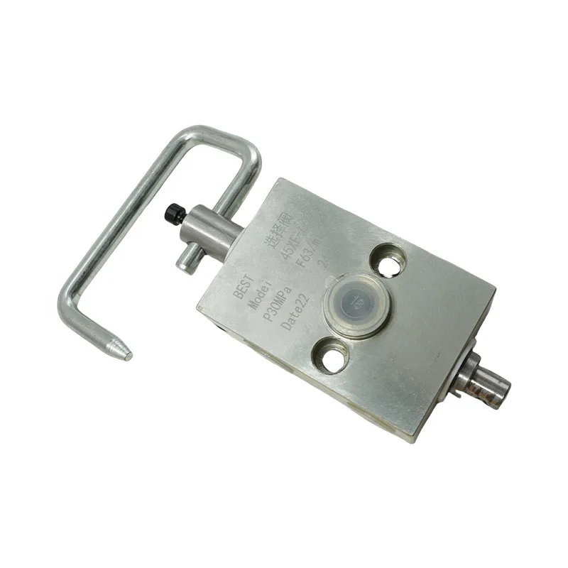 Factory direct sales hydraulic two-way selection valve 45XF-L6 engineering crane hydraulic lock cylinder check valve