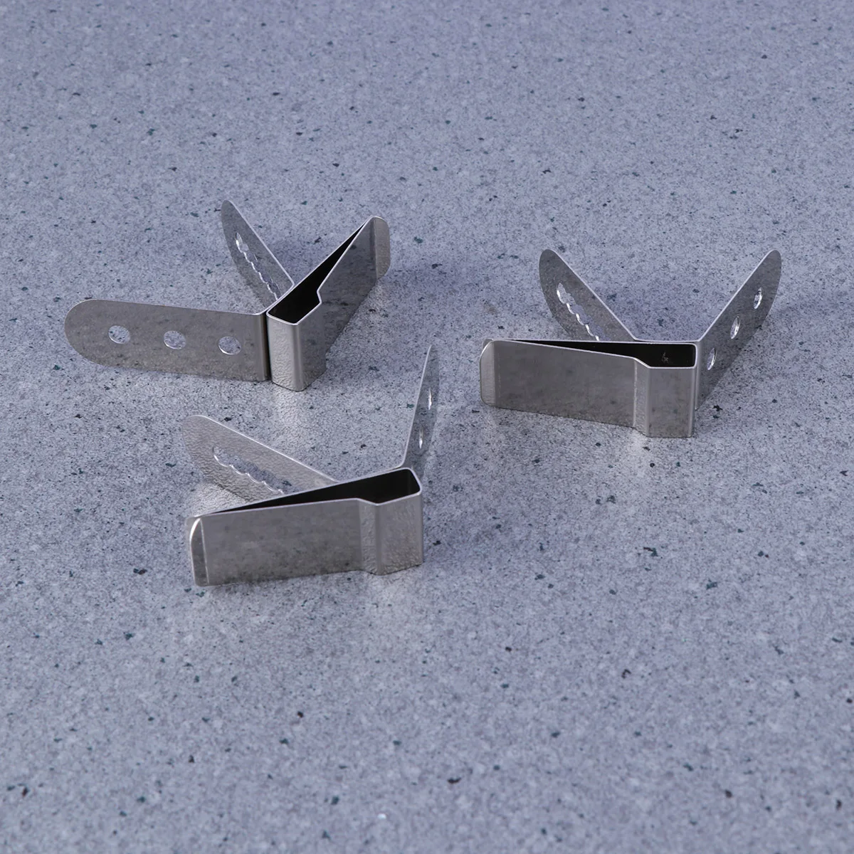 

Stainless Steel Clip Holder for Meat Thermometer Probe Squeeze Middle for Easier Setup Food Grade Level and Steady