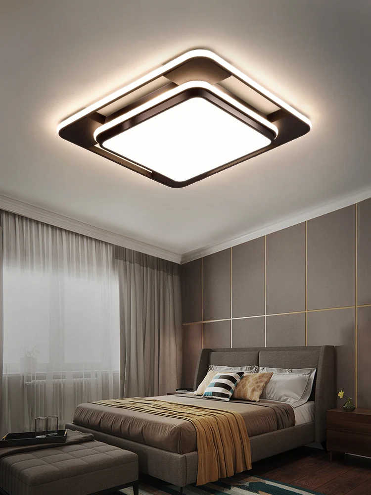 Modern and minimalist bedroom ceiling light Nordic LED atmospheric and warm study, living room, room lighting fixtures