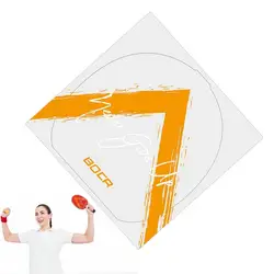 Paddle Rubber Protective Film Table Tennis Racket Sticky Film Sheets Ball Paddles Transparent Anti-Static Pingpong Training