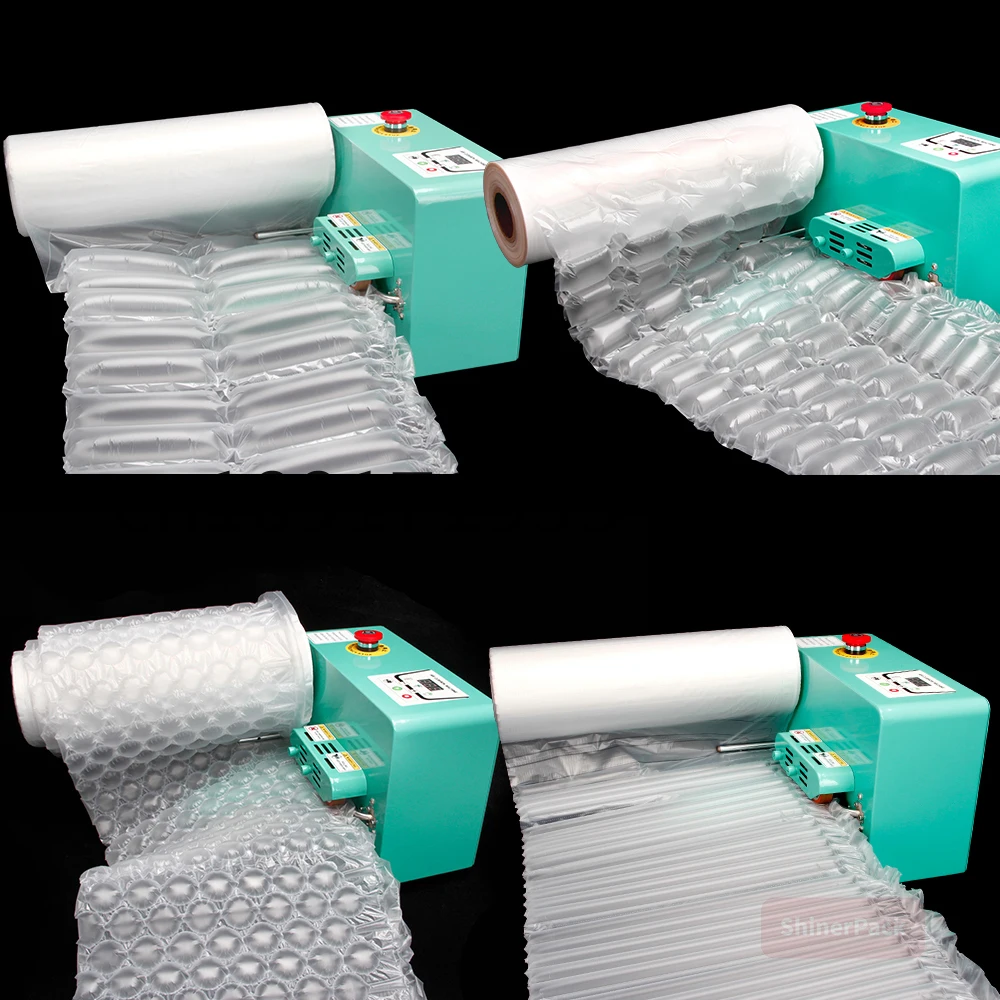 

Bubble Roll Air Bubble Bag Cushion Film Bubble Roll Wrap Making Lightweight Air Cushion Machine Air Bag Inflator Filling Machine