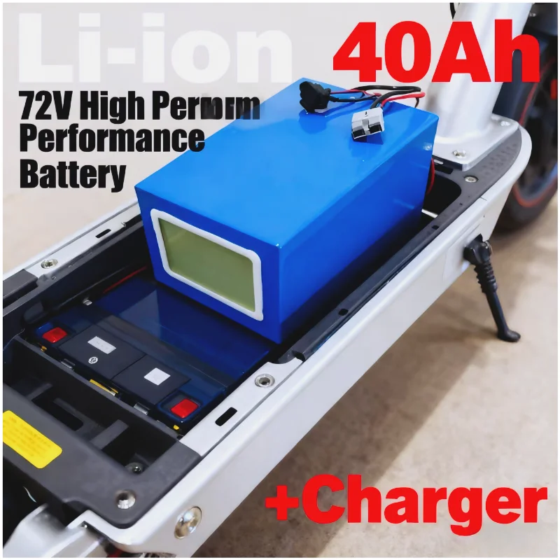 

72V 40Ah Lithium Ion Battery with 20S Smart BMS – Dedicated for 2000W-7000W High-Speed Scooter, Electric Motorcycle, Industrial