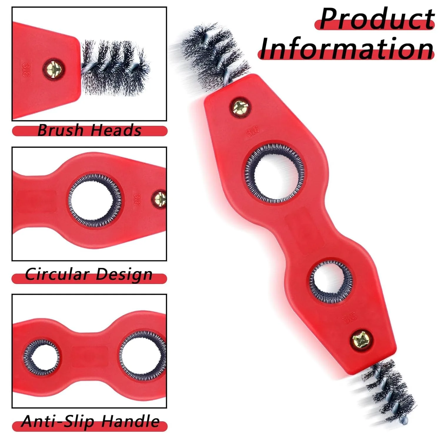 Entgratwerkzeug mit 4-in-1-Kupferrohrbürste, Reibahle, Kupferrohrreiniger, Entgratbürste für Kunststoff-, Messing- und Aluminiumrohre – Detail 7