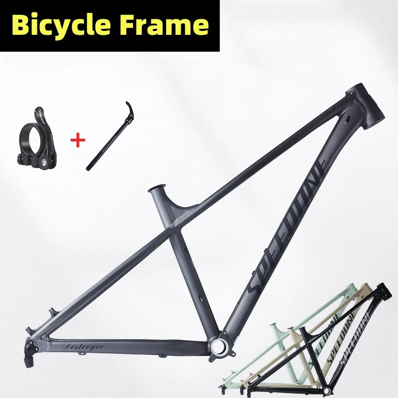 Mountain Bicycle Competition level Frame Ultralight Aluminum Alloy 27.5/29 Inch Bike Frame Internal Routing 148x12mm Thru Axle