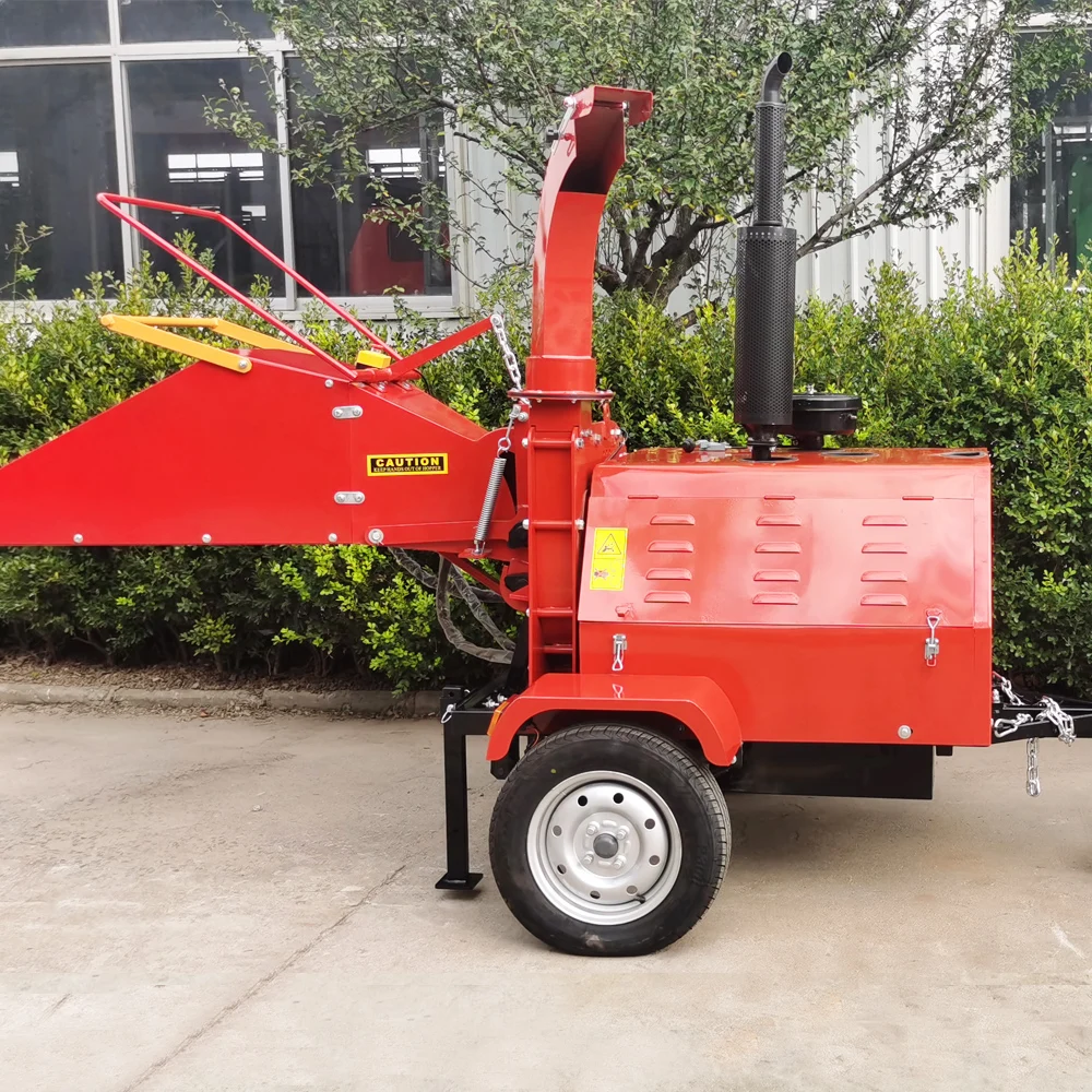 

Traction Type 18hp 22HP 40HP 50HP Diesel Garden Branch Wood Chipper Machine Tree Shredder Mobile Wood Chipper Machine