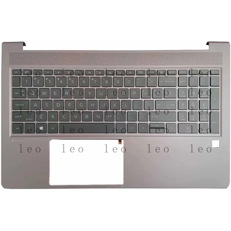 UI جديد لـ HP ZBook Power G7 G8 Palmrest حافظة علوية للوحة المفاتيح بإضاءة خلفية أمريكية M26112-001