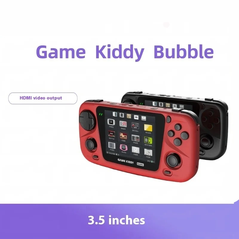 New Game Gkd Bubble 3.5 Inch 4000ma Rk3566 Processor Hdmi Video Output Portable Retro Nostalgic Handheld Game Machine