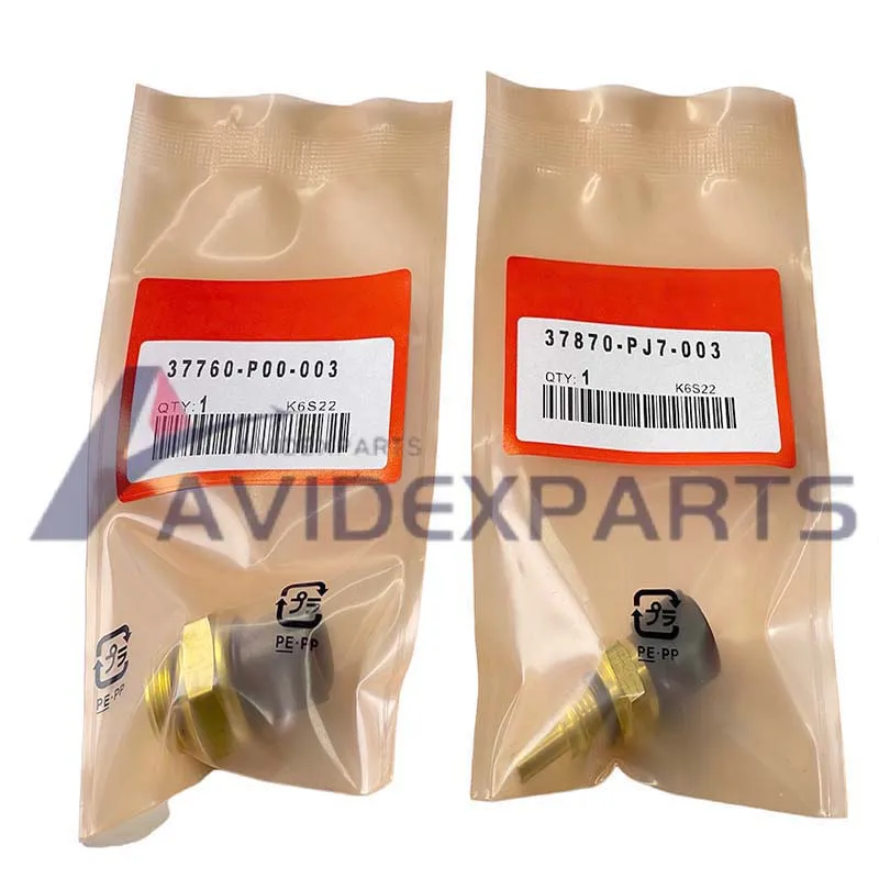 1 set of 37870-PJ7-003 37760-P00-003 is suitable for Honda Accord water temperature sensor