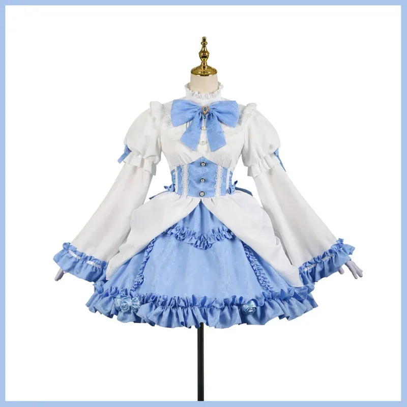 Kostum Cosplay Anime Re:Life in A Different World From Zero Rem Gaun Putri Gotik Wig Lolita Wanita Seksi Kostum Natalx;2'a