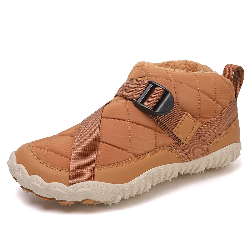 

New Winter Men Women Boots Snow Barefoot Casual Boots Shoes Waterproof Five Finger Outdoor Cotton Shoes Warm Snow Boots