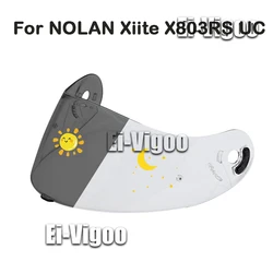 Photochromic Shield Visor Lenses for NOLAN X-803 X-802 X-702 X-661 X603 Visor Full Face Viseira Capacete Racing Helmet Parts