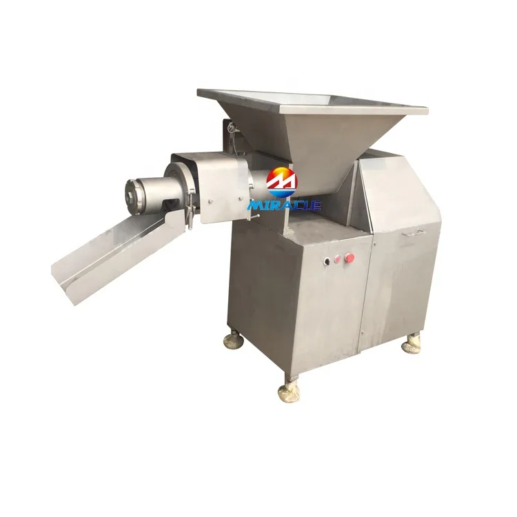 Chicken neck meat and bone separator machine poultry meat processing machine