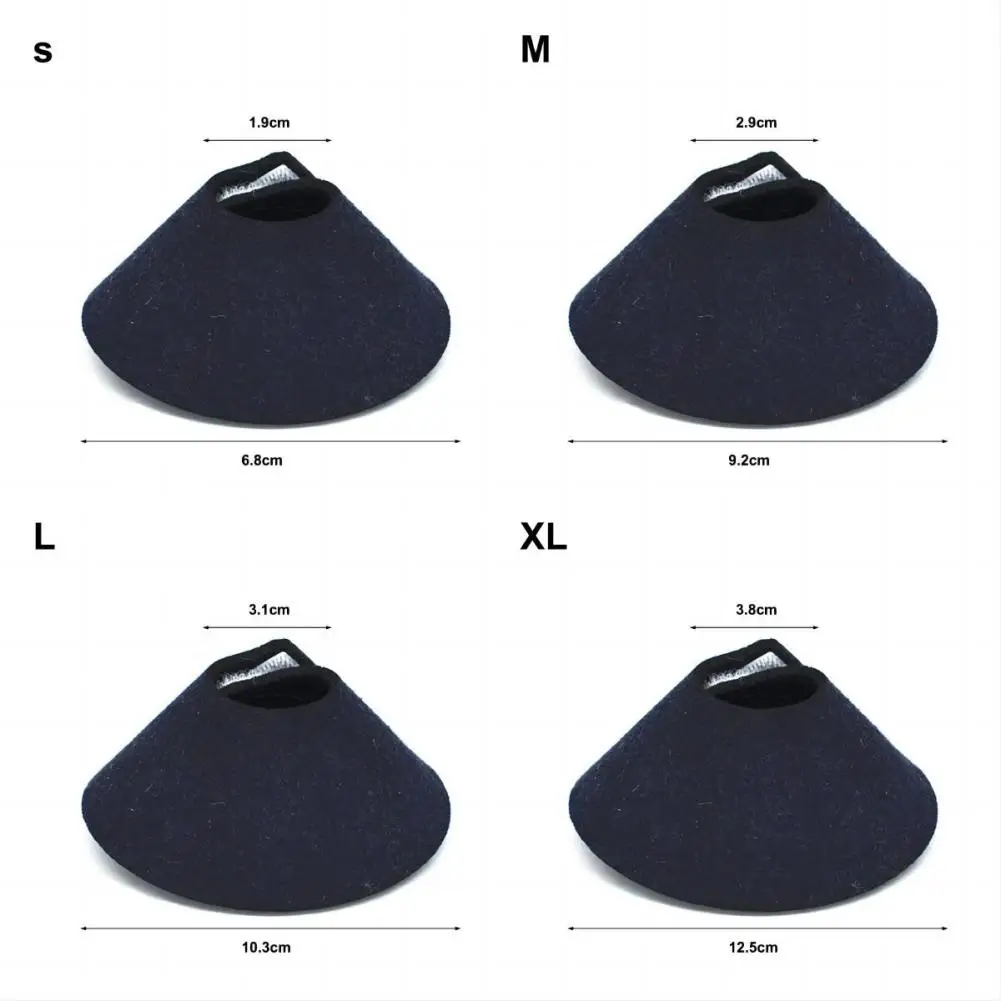 Adjustable Parrot Recovery Collar Anti Biting Bird Neck Collar Injury Fastener Tape Bird Collar Pet Bird Accessory