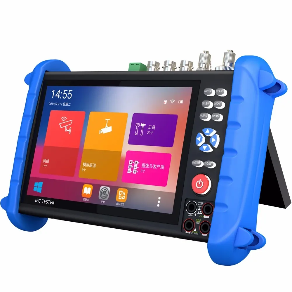 

Factory 4 inch max 6K IP camera and Analog Camera IP AHD CVI TVI 8MP CCTV tester