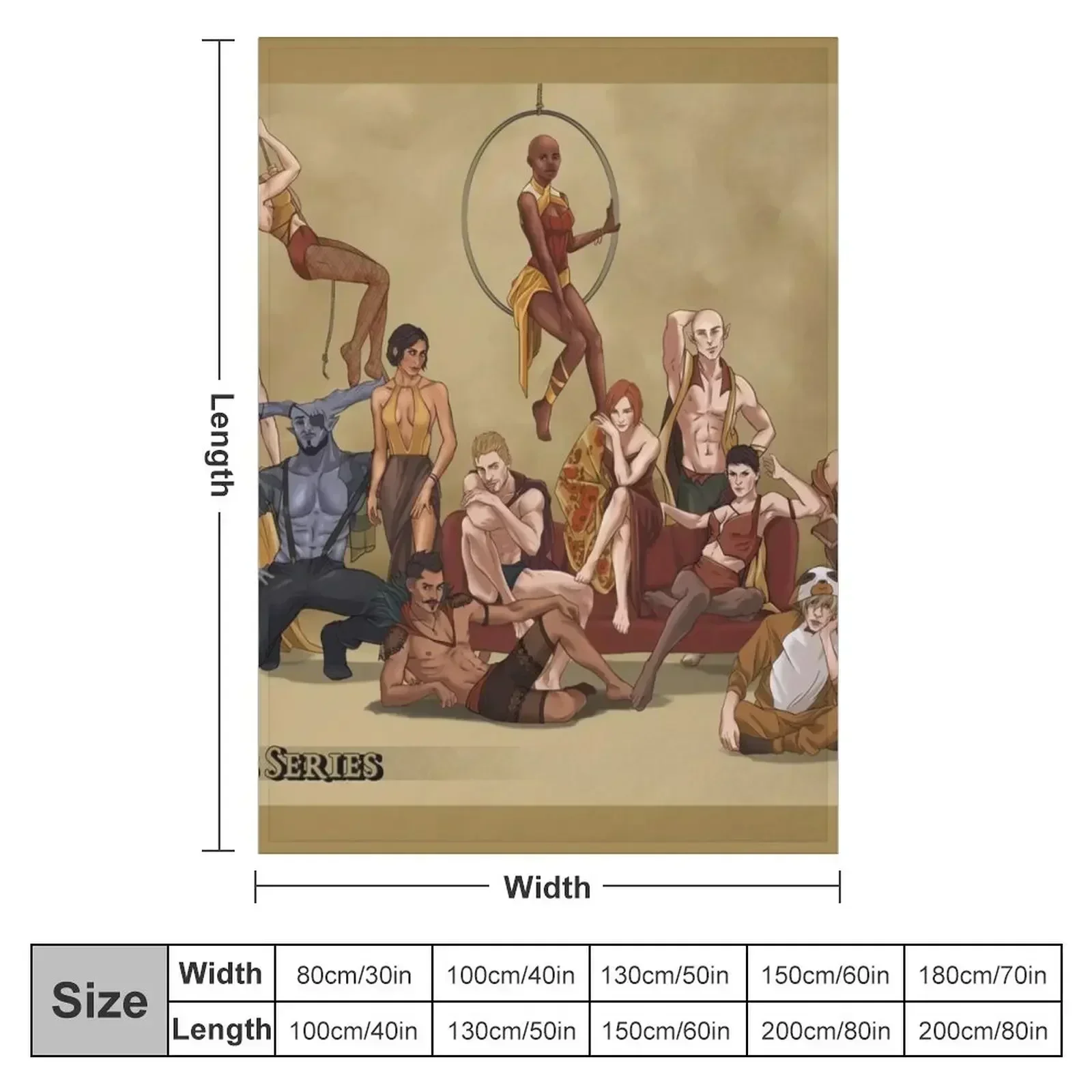 Dragon Age Inquisition - PJ's Series Throw Blanket Retros Blankets For Baby Large Blankets For Sofas Hair Blankets