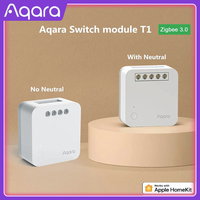 Aqara Single Chiannel Relay Controller T1 Switch module Zigbee 3.0 with / No Neutral Smart home Timers Remote Control Homekit