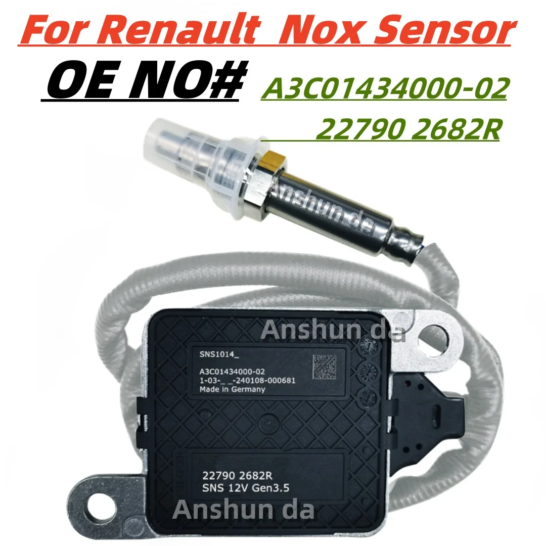 227902682R A3C01434000-02 SNS1014 Nitrogen Oxygen Sensor NOX Sensor For Renault Trafic X82 1.6 DCI