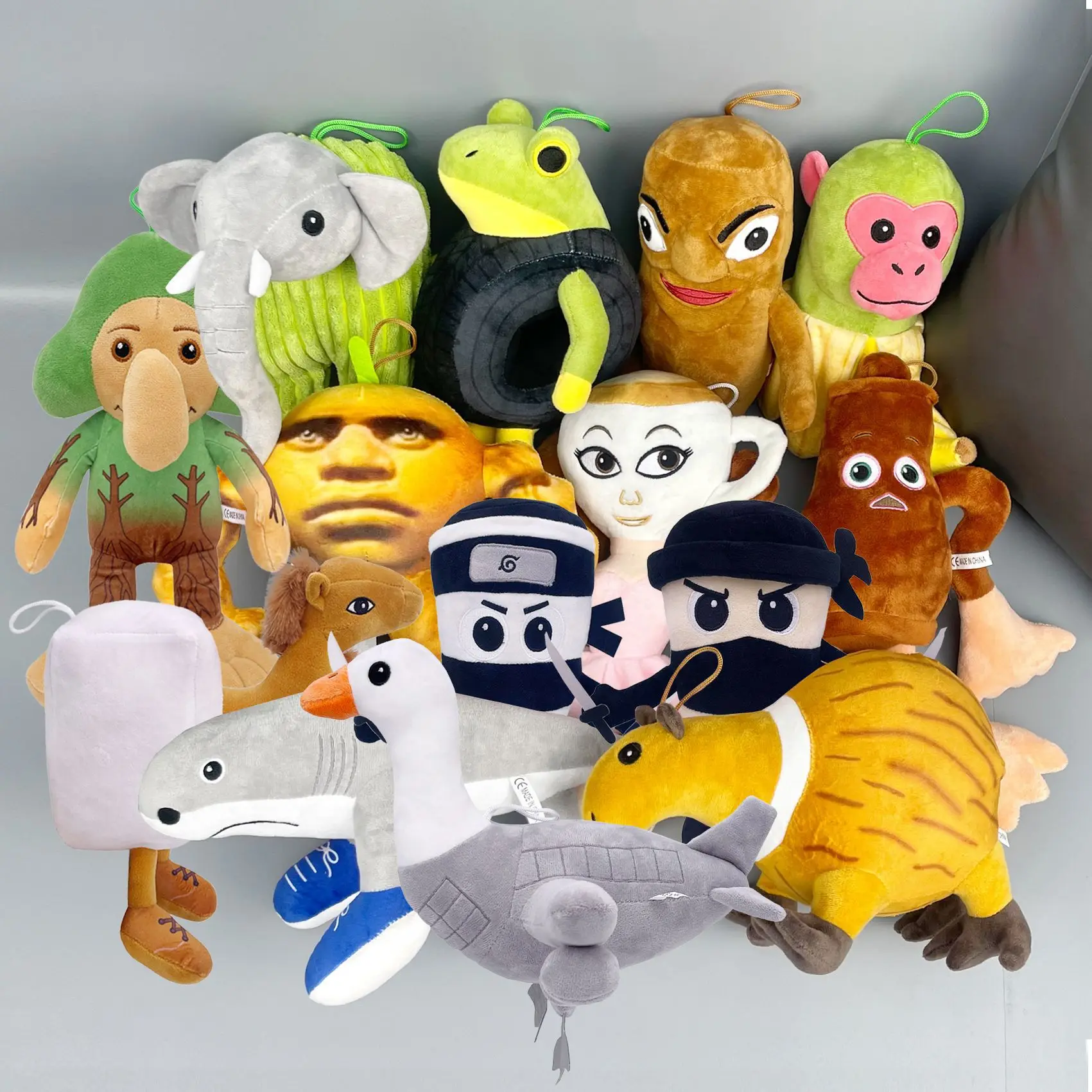 Tralalelo Tralala Plush Tungtungtung Italian Brainrot Al Tralalero Tralala Plush Doll Stuffed Soft Pillow Custom Toys