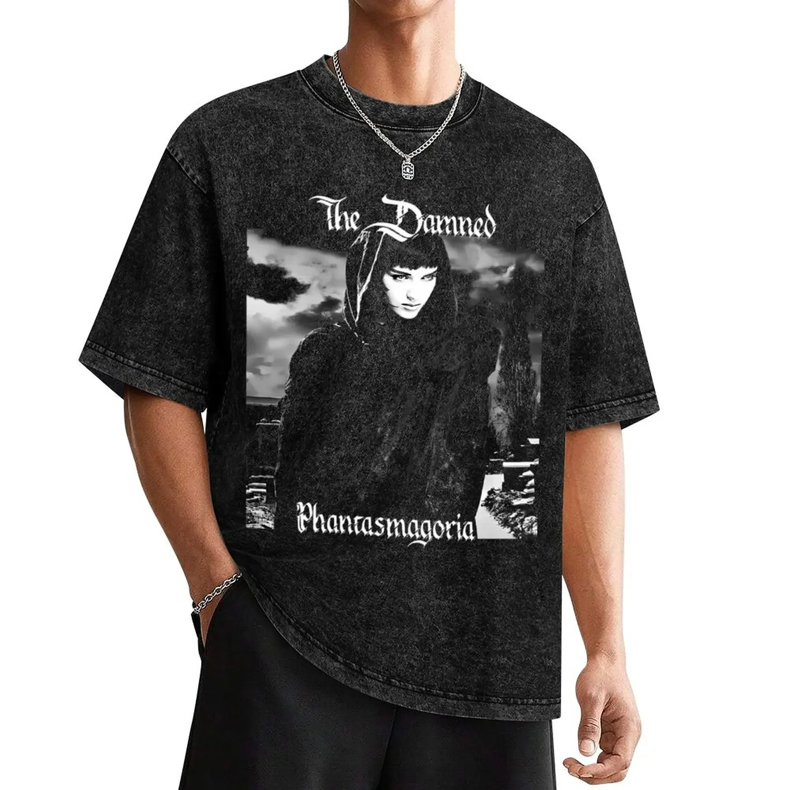 The damned phantasmagoria T-Shirt baggy shirts tops mens graphic t-shirts hip hop