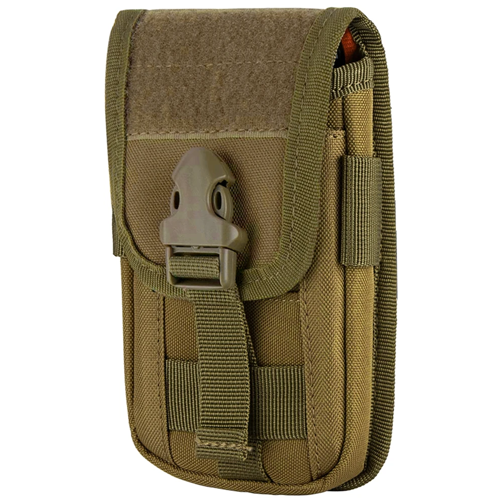 Taktische MOLLE-Handytasche und Kartenhalter, EDC Utility-Hüfttasche, Smartphone-Holster mit Gadget-Organizer