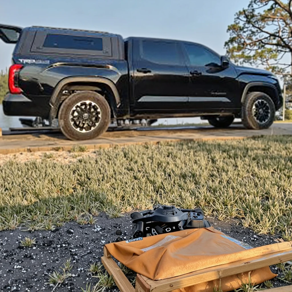 

2008Tundra Foldable Off-Road Pickup Hardtop, High-Quality Aluminum Alloy Tonneau Cover, Waterproof Truck Roof Canopy