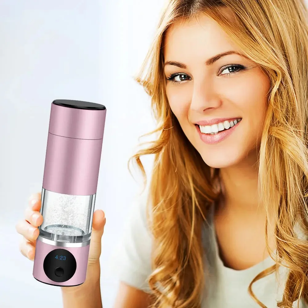 

Portable Antioxidant Lonizer Hydrogen-Rich Water Cup Electric Hydrogen Rich Water Generator Bottle Titanium Quality Filter