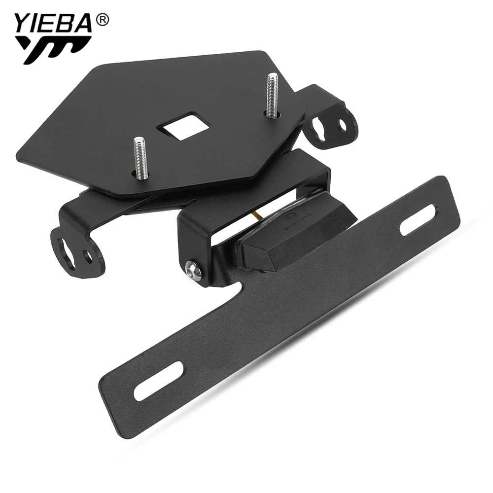 

S 1000 RR License Plate Holder Number For BMW S1000RR M1000RR 2019-2023 S1000R Motorcycle Accessories Tail Tidy With Led Light